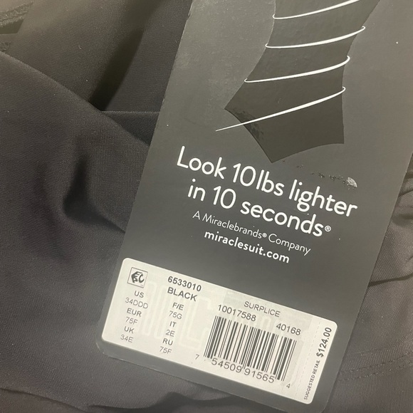 🆕NWT MIRACLESUIT SOLID SURPLICE TANKINI TOP - Picture 10 of 12